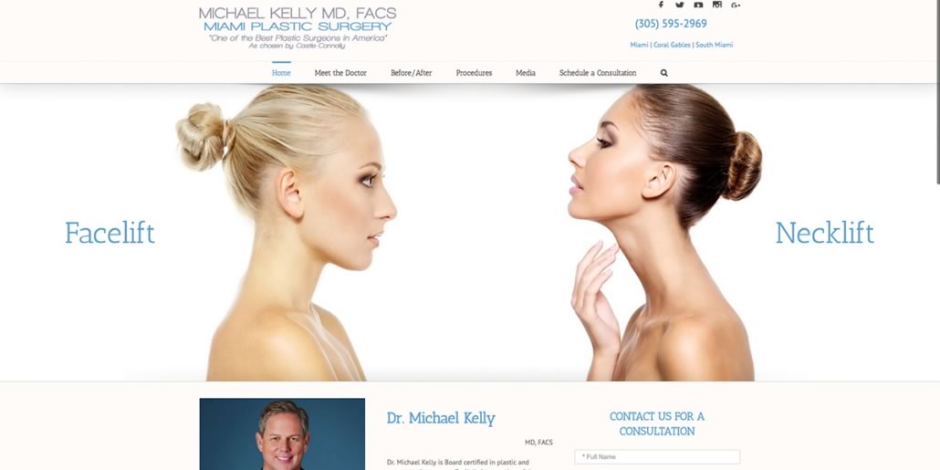 Dr. Michael Kelly - Face Lift Miami
