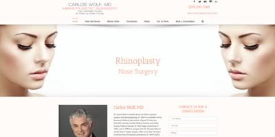 Dr. Carlos Wolf - Rhinoplasty