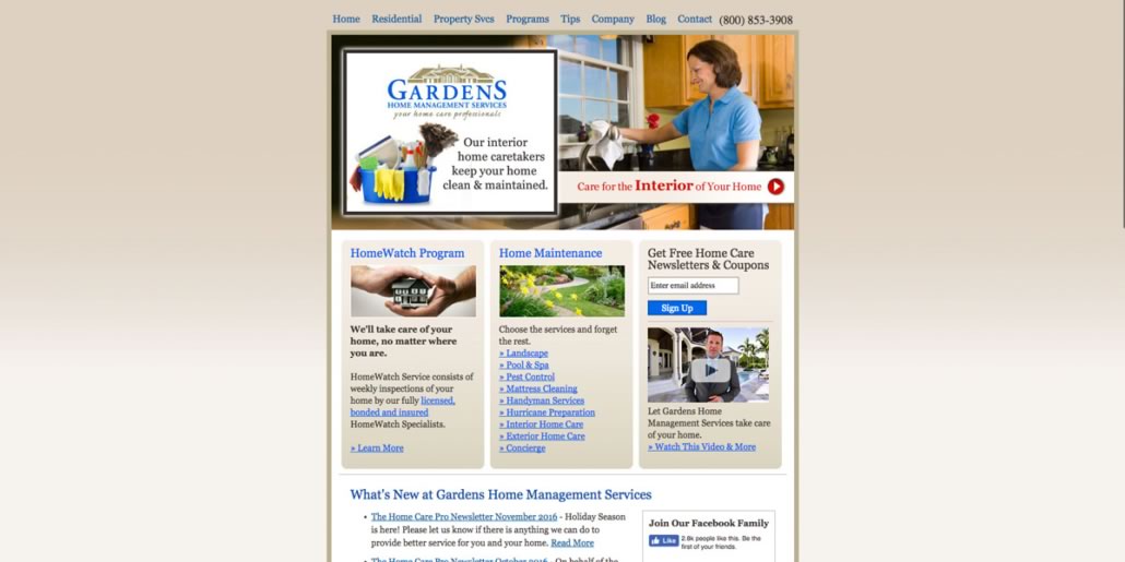 Gardens Home Management Services